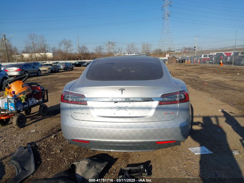 2015 Tesla Model S 70D/85D/P85D VIN: 5YJSA1H20FFP76950 Lot: 41751716