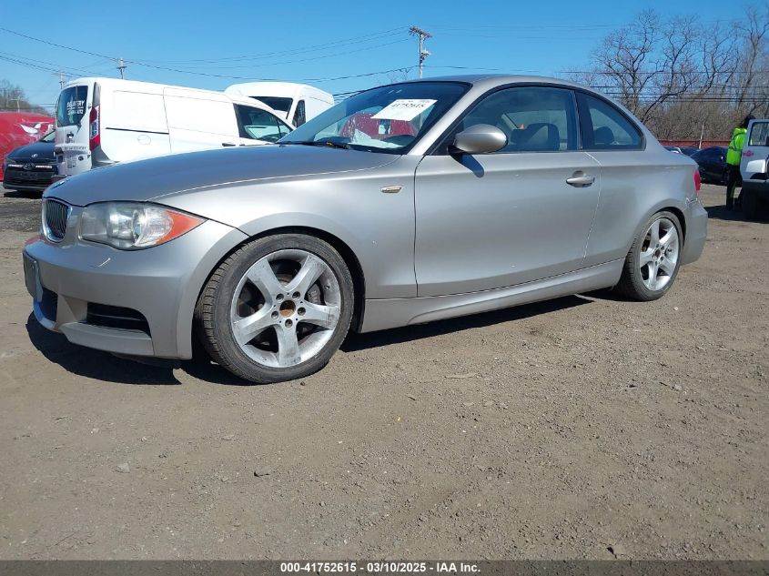 2009 BMW 135I VIN: WBAUC73539VK80177 Lot: 41752615