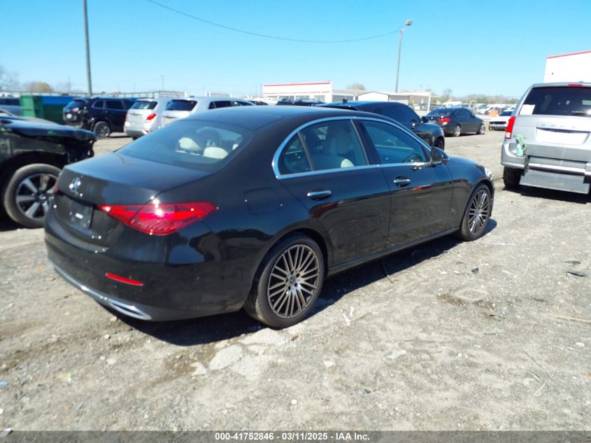 2022 Mercedes-Benz C 300 Sedan VIN: W1KAF4GB2NR051929 Lot: 41752846