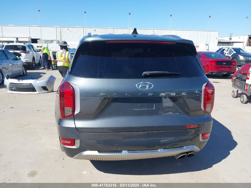 2022 Hyundai Palisade Calligraphy VIN: KM8R7DHE1NU369438 Lot: 41753318