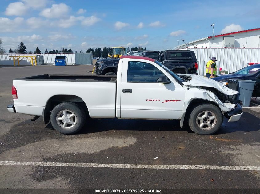 1999 Dodge Dakota Slt/Sport VIN: 1B7FL26X9XS109444 Lot: 41753871