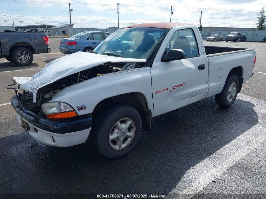 1999 Dodge Dakota Slt/Sport VIN: 1B7FL26X9XS109444 Lot: 41753871