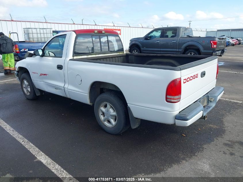 1999 Dodge Dakota Slt/Sport VIN: 1B7FL26X9XS109444 Lot: 41753871