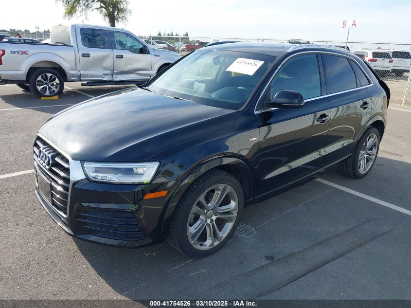 2018 Audi Q3 2.0T Premium/2.0T Sport Premium VIN: WA1JCCFS2JR009411 Lot: 41754526