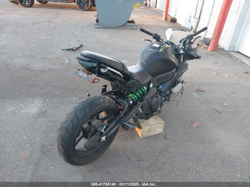 2015 Kawasaki Ex650 F VIN: JKAEXEF15FDA21147 Lot: 41755140