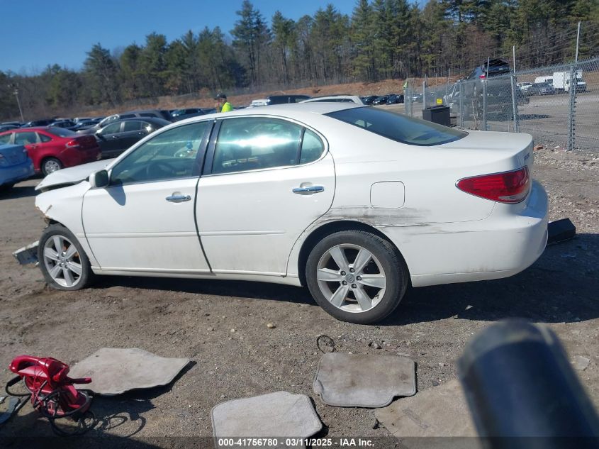 2005 Lexus Es 330 VIN: JTHBA30G455100891 Lot: 41756780