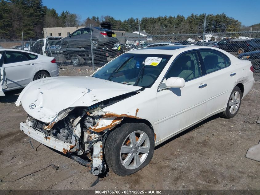 2005 Lexus Es 330 VIN: JTHBA30G455100891 Lot: 41756780