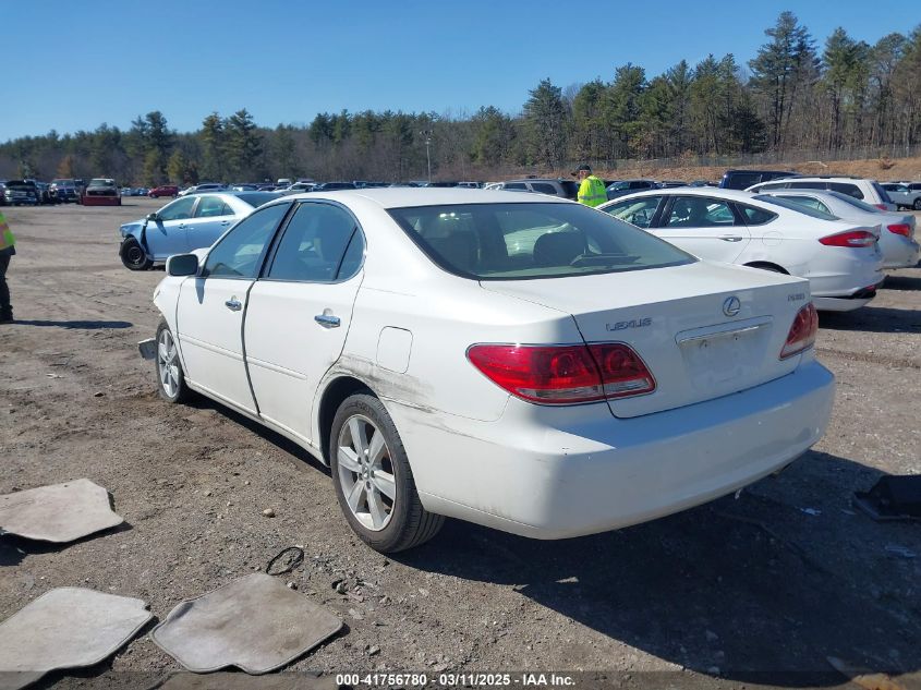 2005 Lexus Es 330 VIN: JTHBA30G455100891 Lot: 41756780