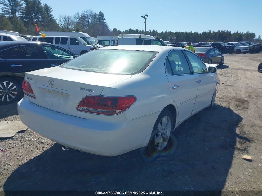 2005 Lexus Es 330 VIN: JTHBA30G455100891 Lot: 41756780