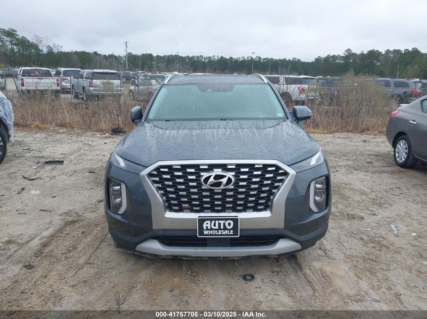 2021 Hyundai Palisade Sel VIN: KM8R44HEXMU308791 Lot: 41757705