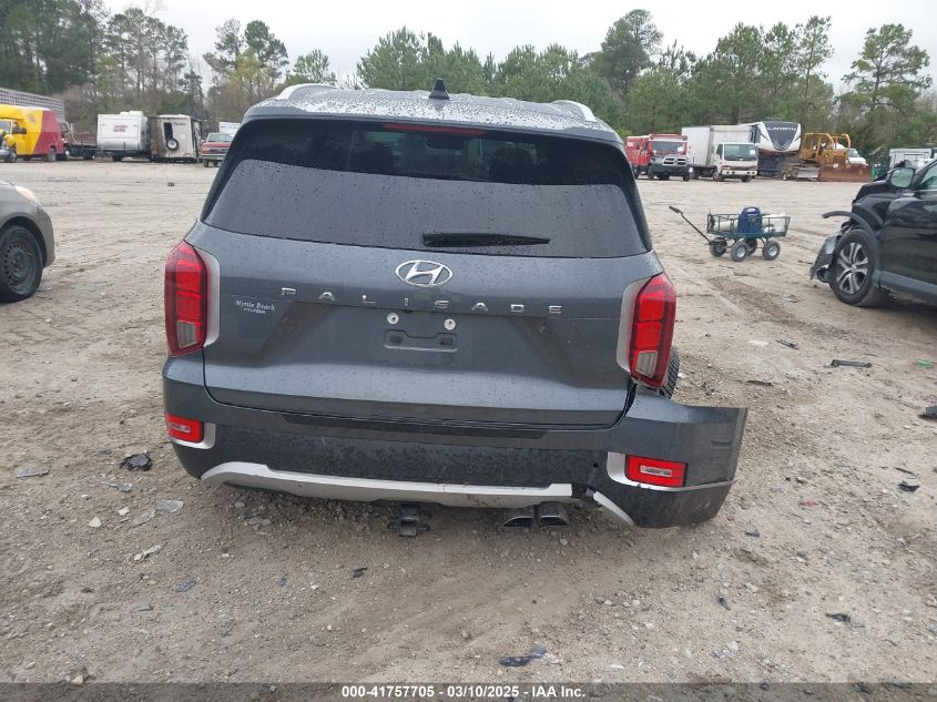 2021 Hyundai Palisade Sel VIN: KM8R44HEXMU308791 Lot: 41757705