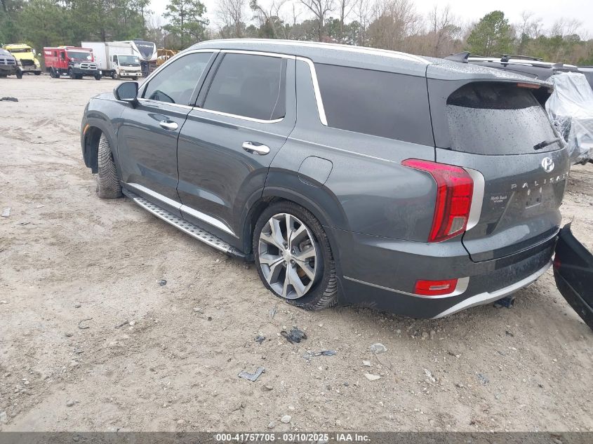 2021 Hyundai Palisade Sel VIN: KM8R44HEXMU308791 Lot: 41757705