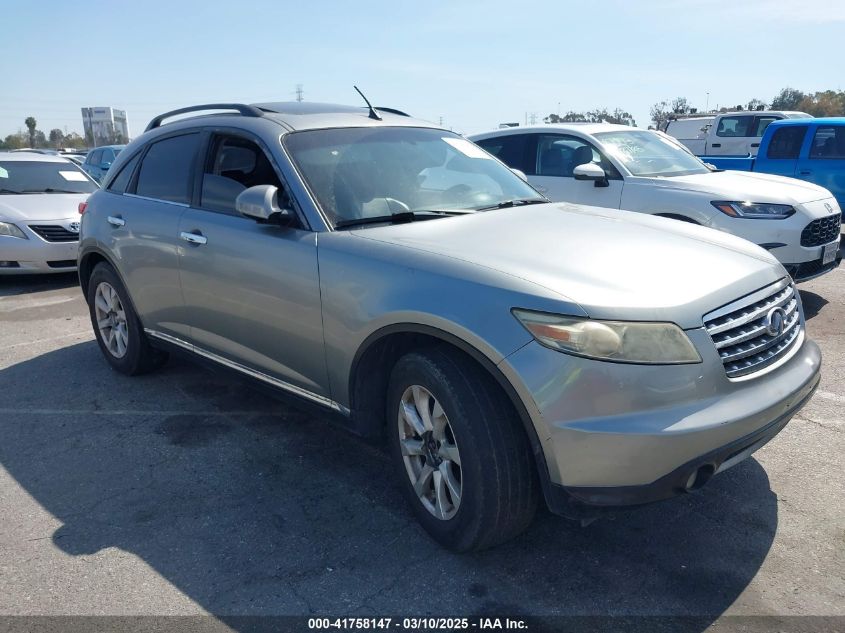 2006 Infiniti Fx35 VIN: JNRAS08U06X100766 Lot: 41758147