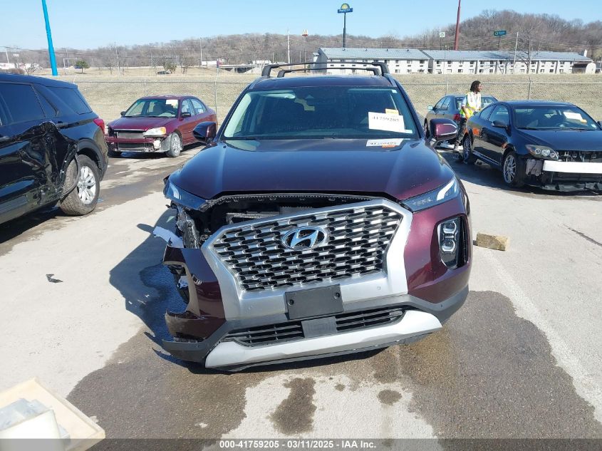 2021 Hyundai Palisade Sel VIN: KM8R4DHE6MU179464 Lot: 41759205