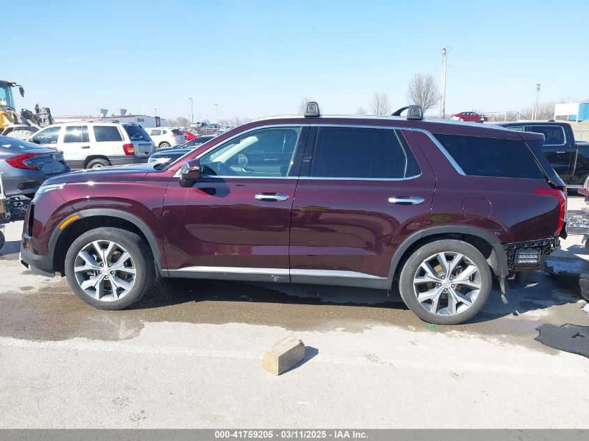 2021 Hyundai Palisade Sel VIN: KM8R4DHE6MU179464 Lot: 41759205