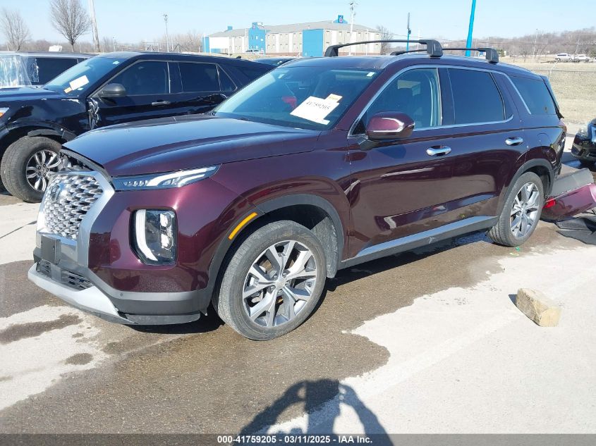 2021 Hyundai Palisade Sel VIN: KM8R4DHE6MU179464 Lot: 41759205