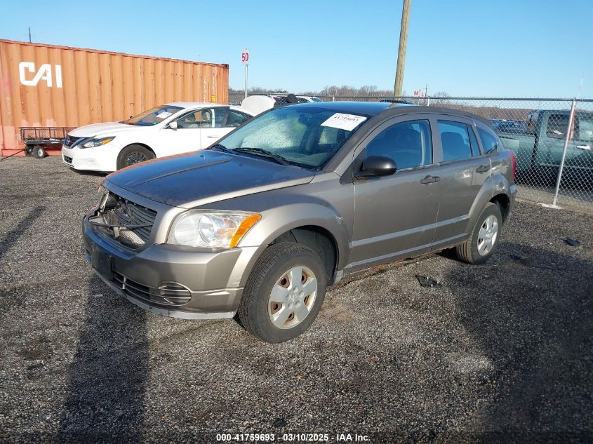 2008 Dodge Caliber VIN: 1B3HB28C78D630725 Lot: 41759693