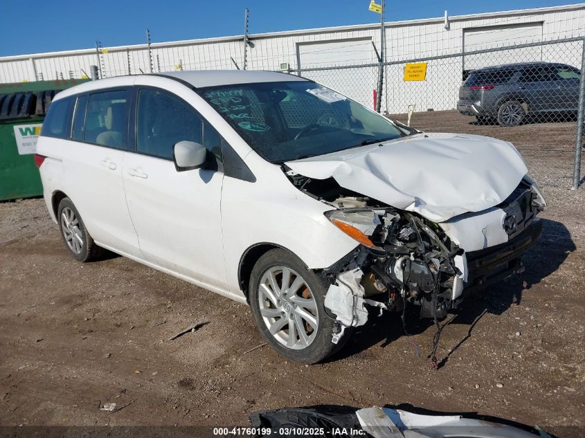 2012 Mazda 5 Sport VIN: JM1CW2BL9C0136050 Lot: 41760199