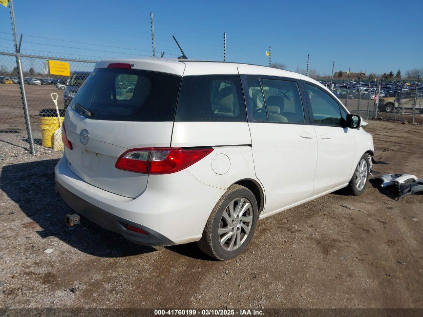 2012 Mazda 5 Sport VIN: JM1CW2BL9C0136050 Lot: 41760199