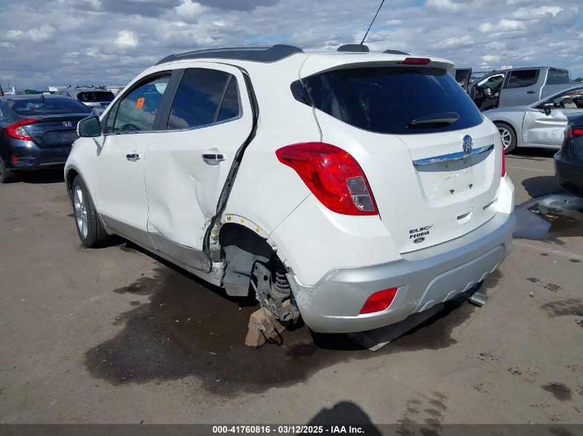 2015 Buick Encore Leather VIN: KL4CJCSB0FB043660 Lot: 41760816