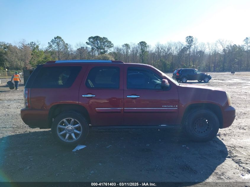 2008 GMC Yukon Denali VIN: 1GKFK63818J145535 Lot: 41761403