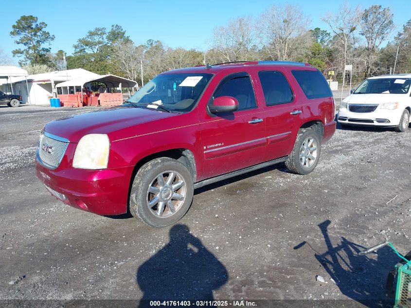 2008 GMC Yukon Denali VIN: 1GKFK63818J145535 Lot: 41761403