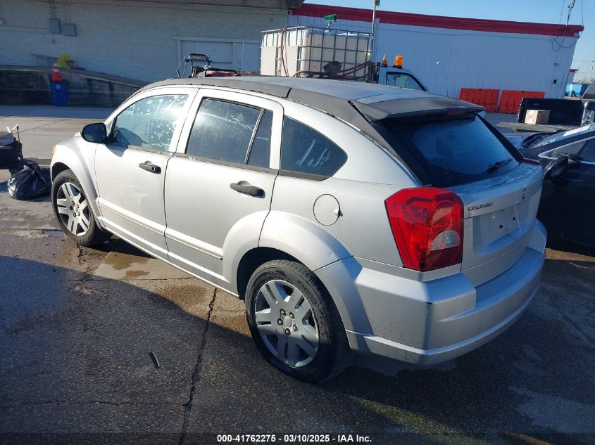 2007 Dodge Caliber Sxt VIN: 1B3HB48B67D554013 Lot: 41762275