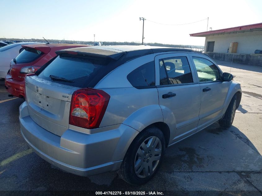 2007 Dodge Caliber Sxt VIN: 1B3HB48B67D554013 Lot: 41762275