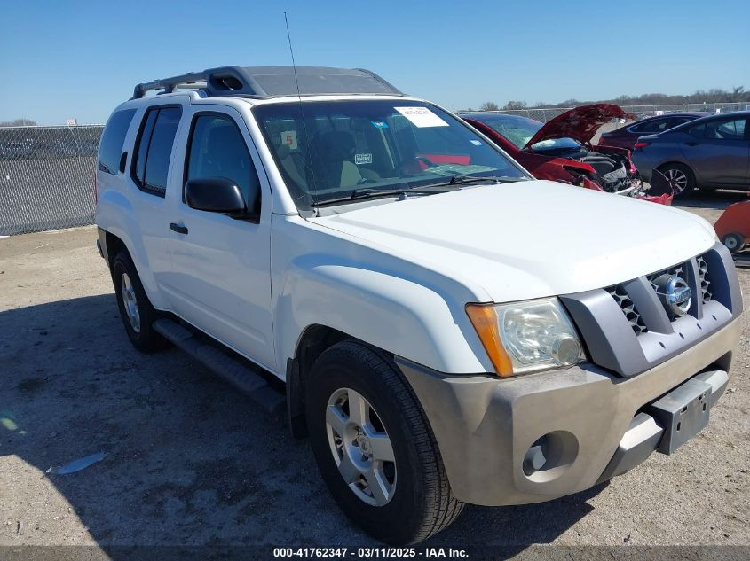 2008 Nissan Xterra S VIN: 5N1AN08U58C521234 Lot: 41762347