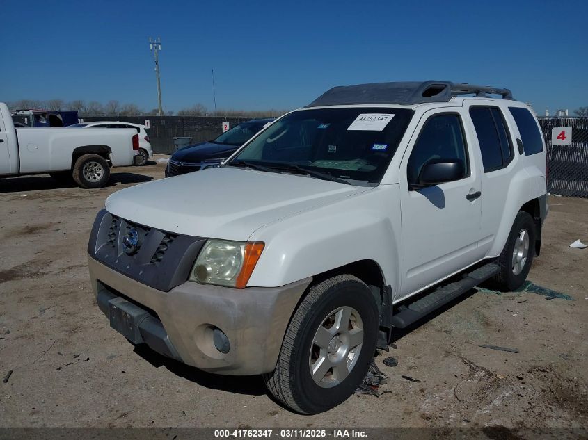 2008 Nissan Xterra S VIN: 5N1AN08U58C521234 Lot: 41762347