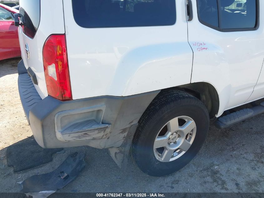 2008 Nissan Xterra S VIN: 5N1AN08U58C521234 Lot: 41762347