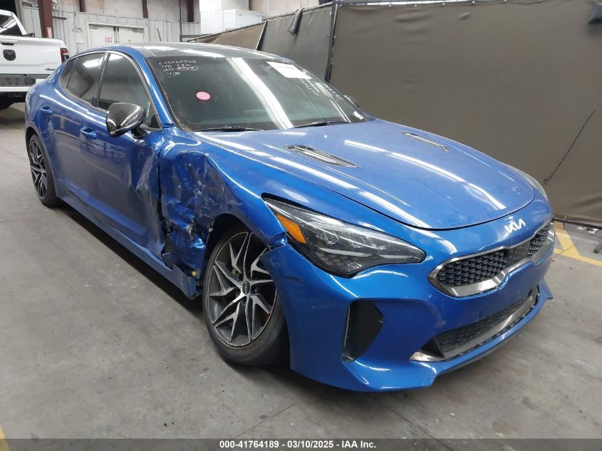 2022 Kia Stinger Gt-Line VIN: KNAE35LD1N6114793 Lot: 41764189