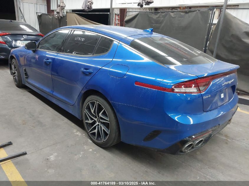 2022 Kia Stinger Gt-Line VIN: KNAE35LD1N6114793 Lot: 41764189