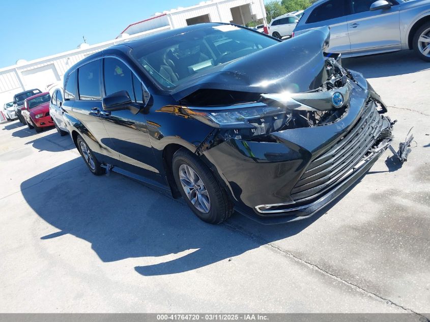 2022 Toyota Sienna Xle VIN: 5TDYRKEC2NS125318 Lot: 41764720