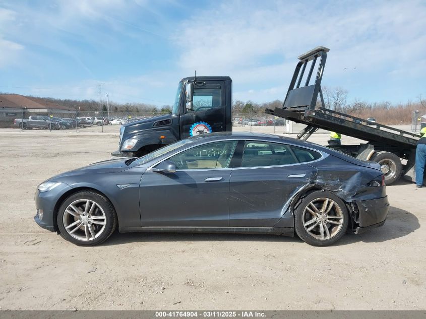 2014 Tesla Model S P85 VIN: 5YJSA1H11EFP53330 Lot: 41764904