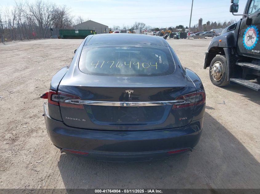 2014 Tesla Model S P85 VIN: 5YJSA1H11EFP53330 Lot: 41764904