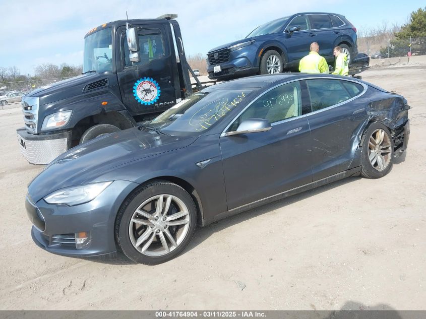 2014 Tesla Model S P85 VIN: 5YJSA1H11EFP53330 Lot: 41764904