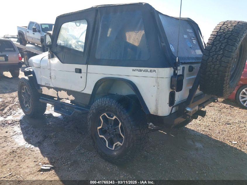 1992 Jeep Wrangler / Yj VIN: 2J4FY29S3NJ546994 Lot: 41765343