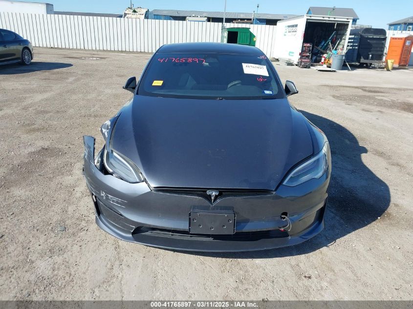 2022 Tesla Model S Dual Motor All-Wheel Drive VIN: 5YJSA1E57NF467229 Lot: 41765897