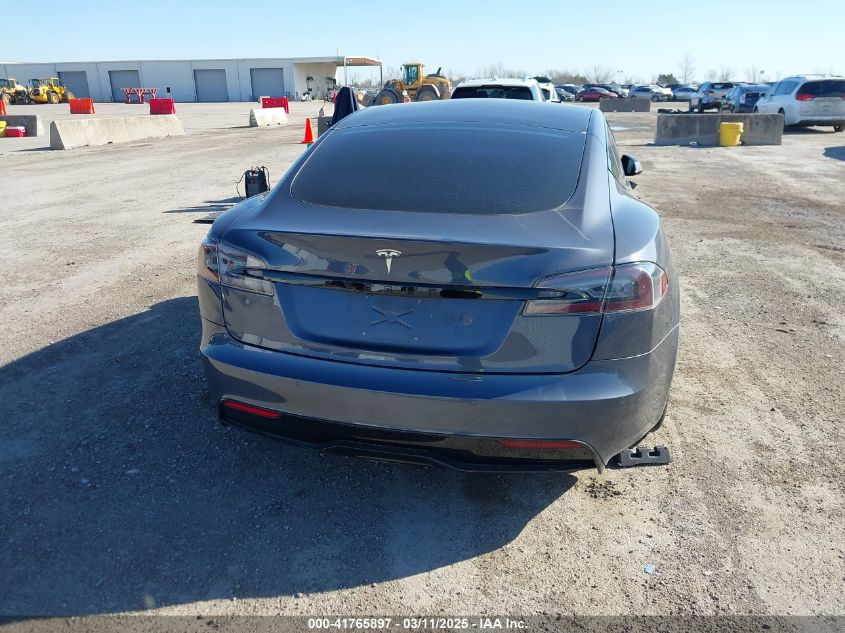 2022 Tesla Model S Dual Motor All-Wheel Drive VIN: 5YJSA1E57NF467229 Lot: 41765897