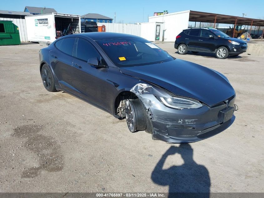 2022 Tesla Model S Dual Motor All-Wheel Drive VIN: 5YJSA1E57NF467229 Lot: 41765897