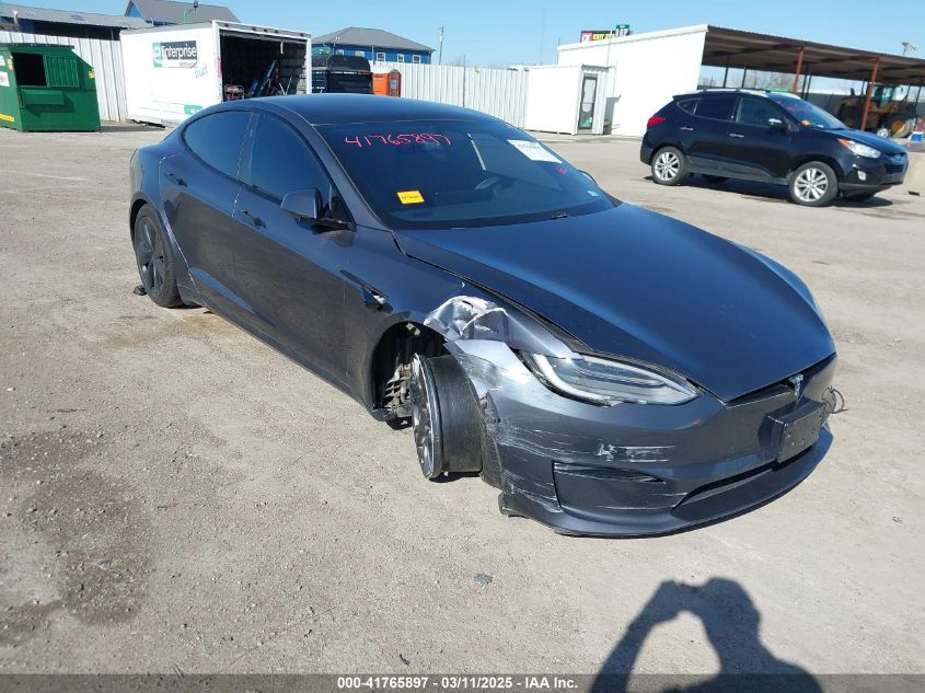 2022 Tesla Model S Dual Motor All-Wheel Drive VIN: 5YJSA1E57NF467229 Lot: 41765897