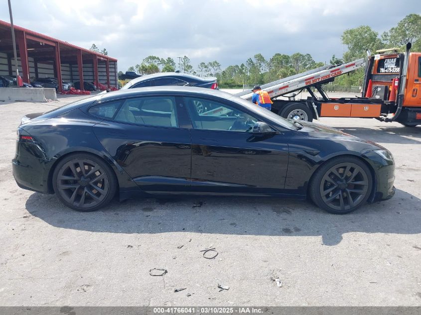 2023 Tesla Model S Dual Motor All-Wheel Drive/Standard Range VIN: 5YJSA1E59PF502078 Lot: 41766041