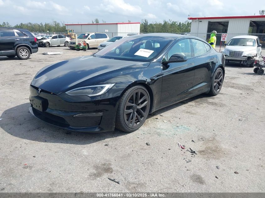 2023 Tesla Model S Dual Motor All-Wheel Drive/Standard Range VIN: 5YJSA1E59PF502078 Lot: 41766041