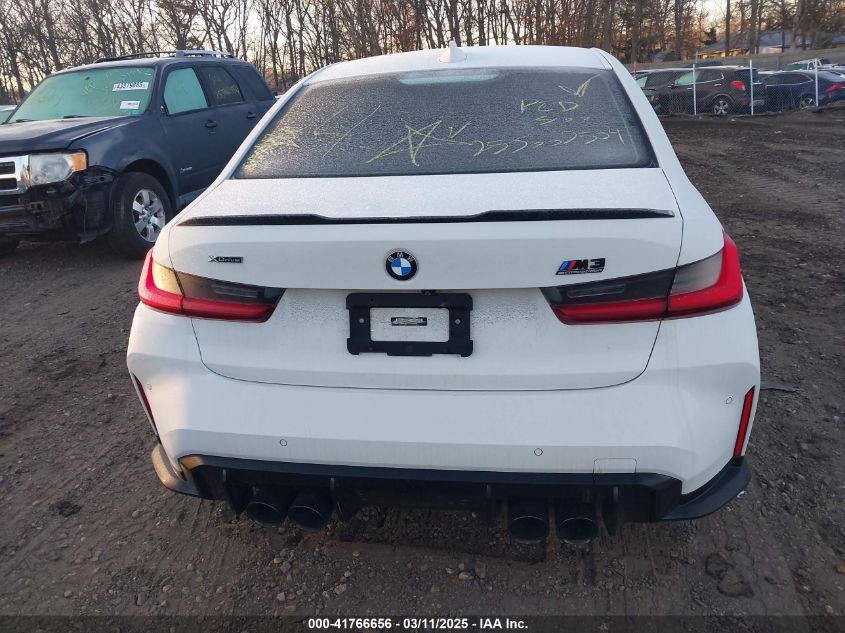 2022 BMW M3 Competition xDrive VIN: WBS43AY08NFL72928 Lot: 41766656