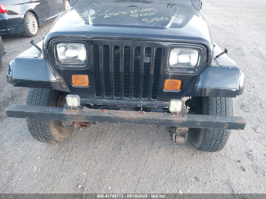 1990 Jeep Wrangler / Yj VIN: 2J4FY29T2LJ543655 Lot: 41766772