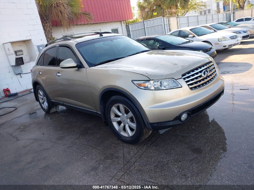 2005 Infiniti Fx35 VIN: JNRAS08W85X212005 Lot: 41767348