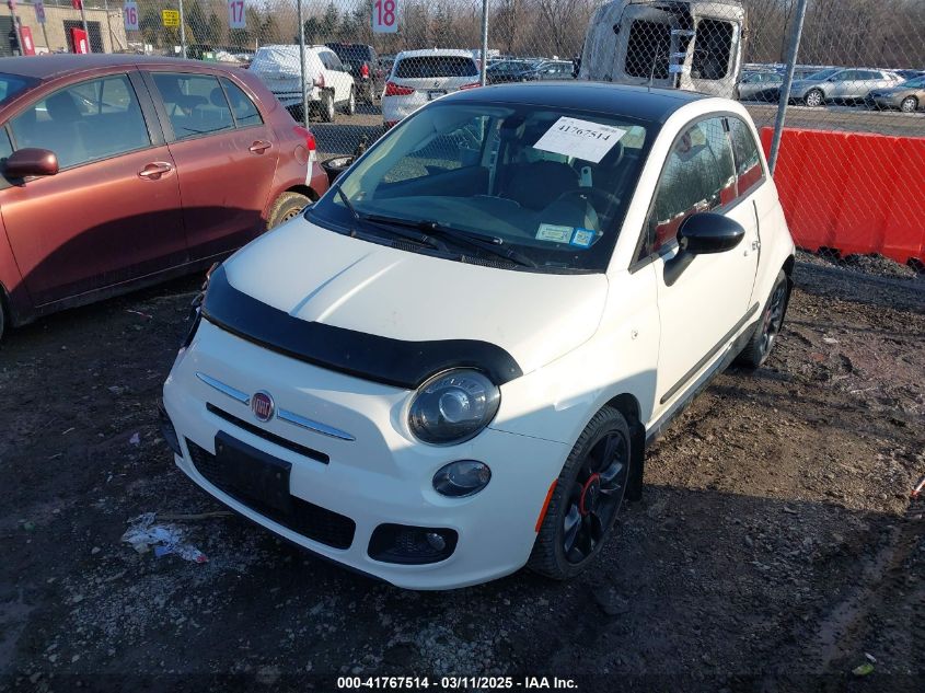 2017 Fiat 500 Pop VIN: 3C3CFFKR9HT700581 Lot: 41767514