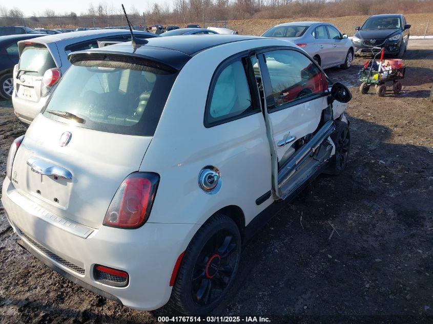 2017 Fiat 500 Pop VIN: 3C3CFFKR9HT700581 Lot: 41767514