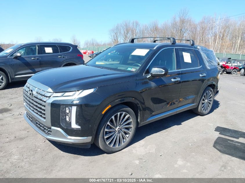 2023 Hyundai Palisade Calligraphy VIN: KM8R7DGE0PU582482 Lot: 41767721